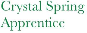 Crystal Spring 
Apprentice