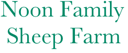     Noon Family 
     Sheep Farm